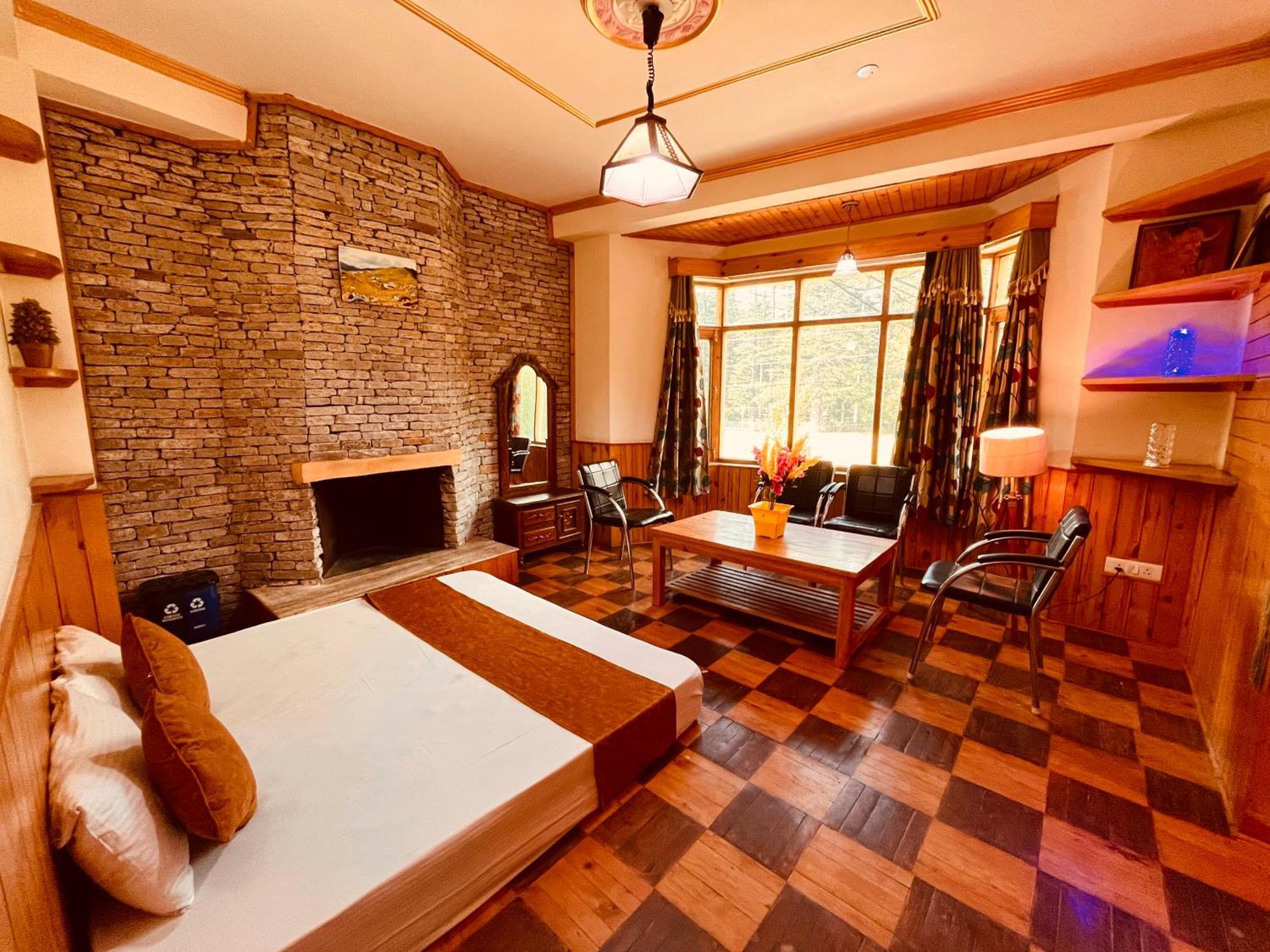Woods Villa Cottages Manali - 1,2,3,4 Cottages & Villas Available In Manali With Scenic Mountain View מראה חיצוני תמונה