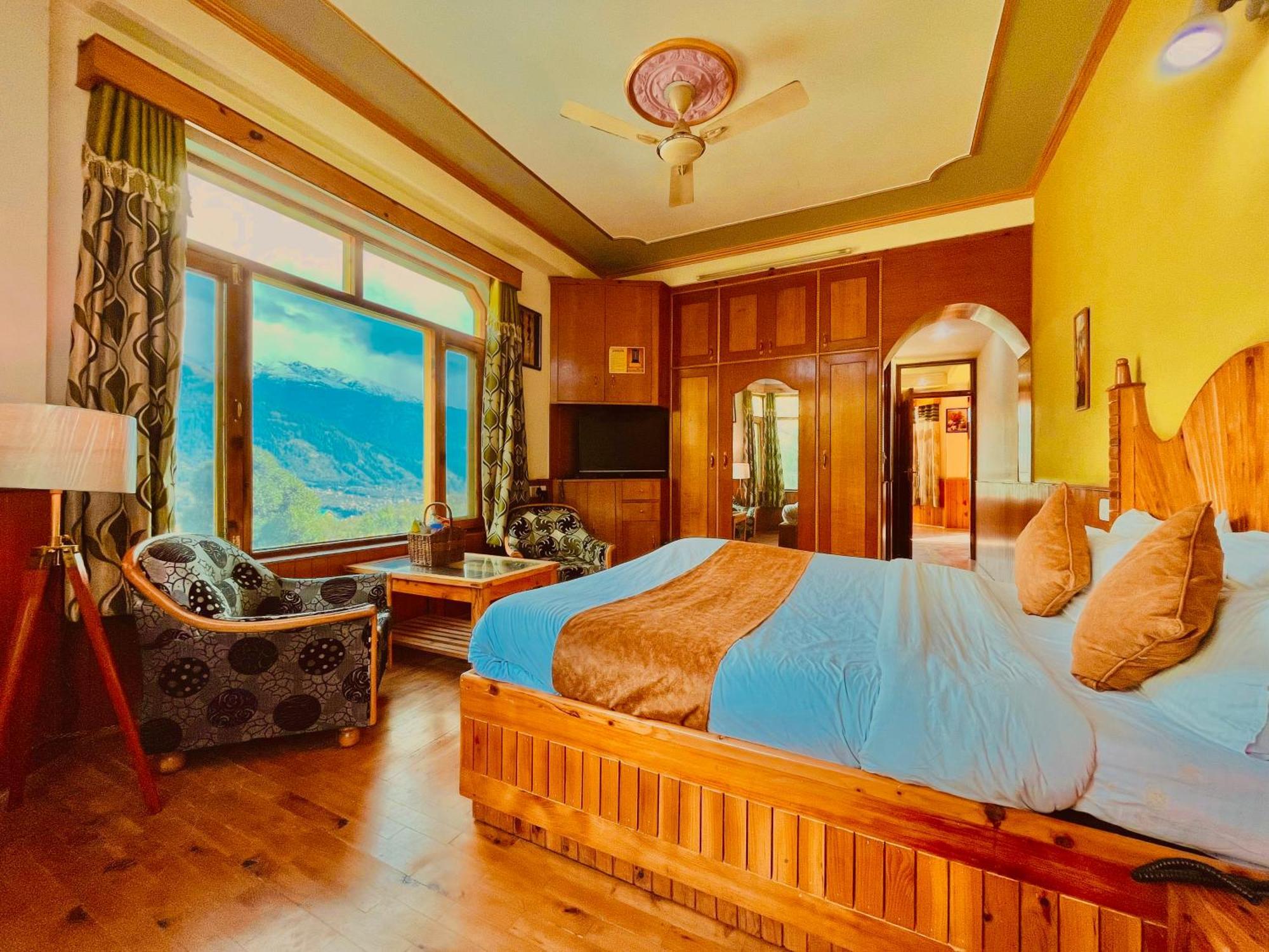 Woods Villa Cottages Manali - 1,2,3,4 Cottages & Villas Available In Manali With Scenic Mountain View מראה חיצוני תמונה